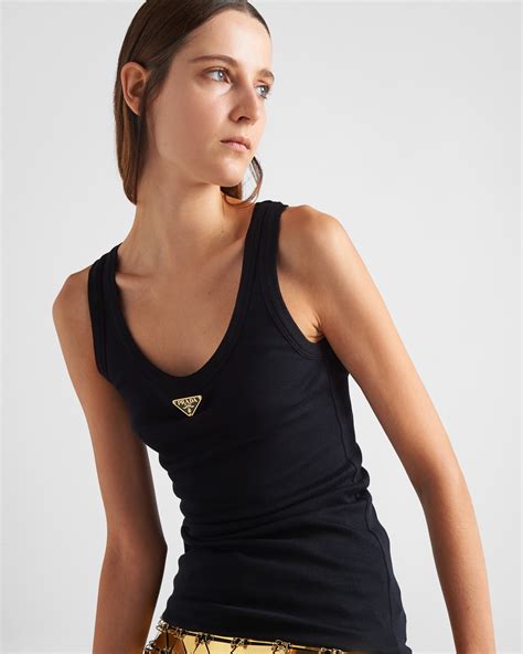 prada top tank|prada tank top women's.